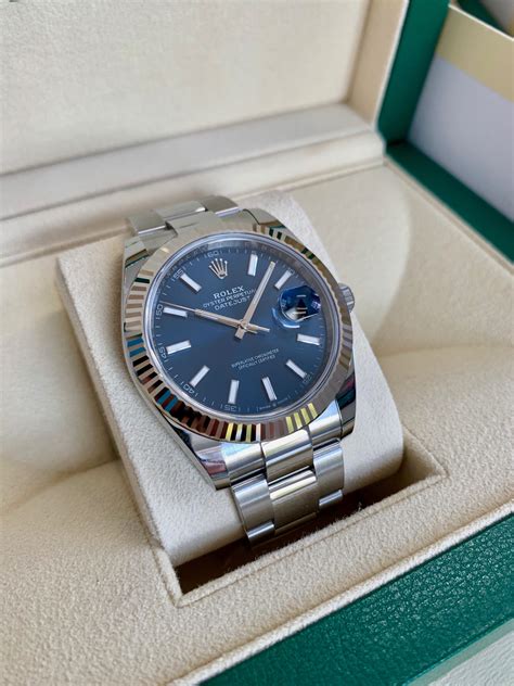 rolex date just steel|2021 Rolex Datejust 41 mm.